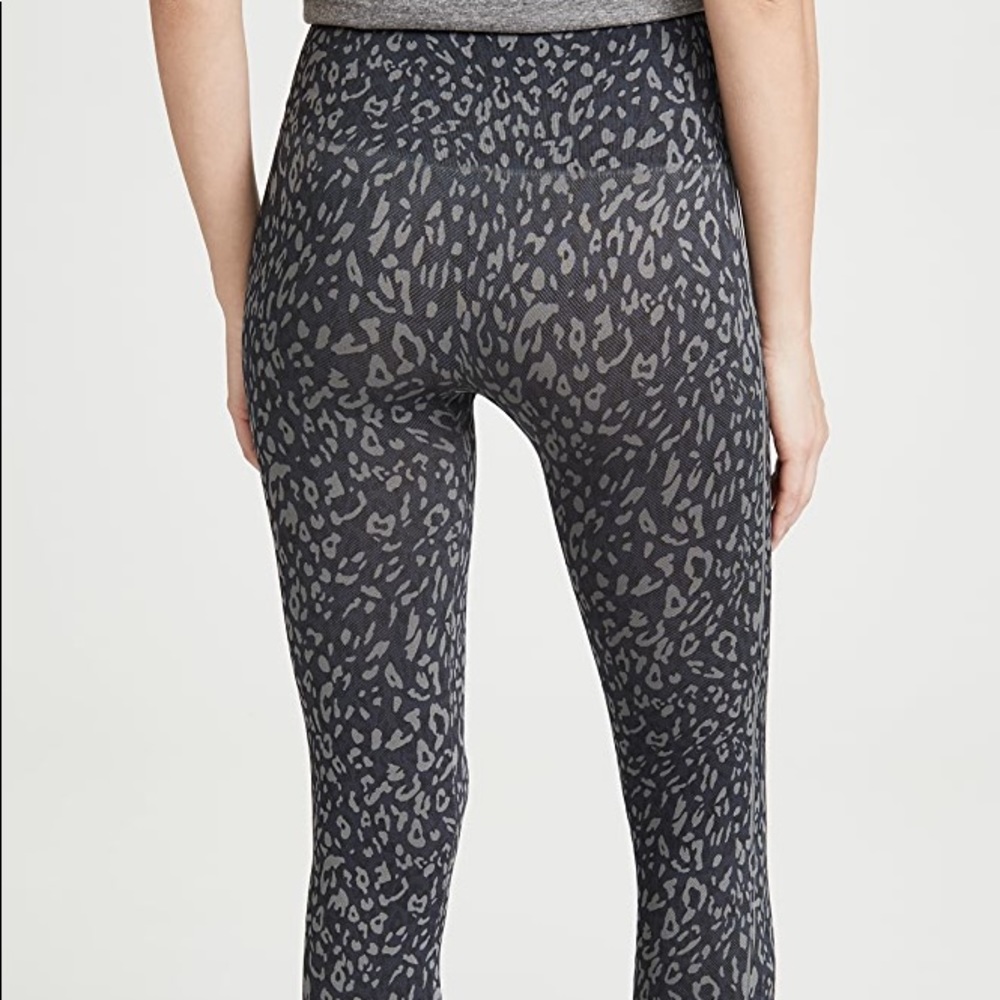 Spanx look at me now grey blue leopard leggings - Picture 2 of 5